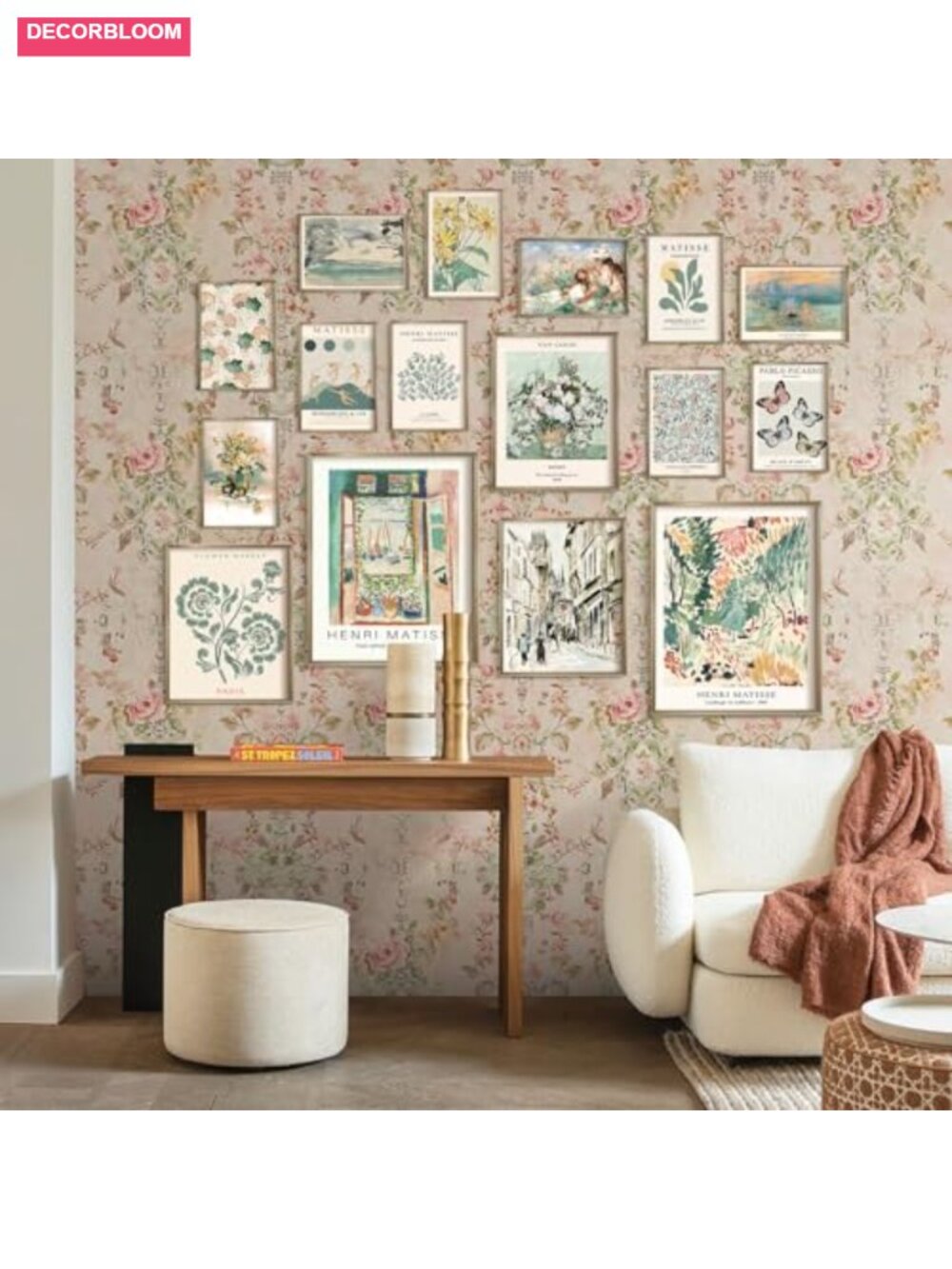 16pcs Vintage Wall Art Set Henri Matisse Abstract Posters Gallery Wall Decor - Picture 4 of 6